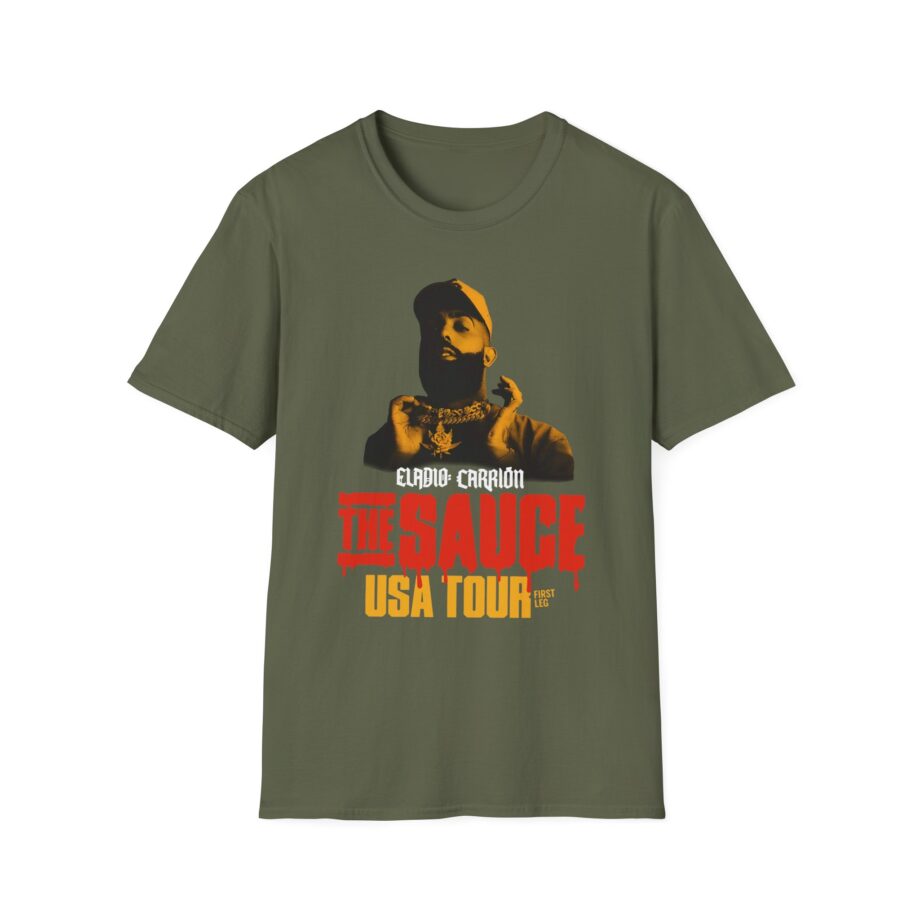 Eladio Carrion Sauce Boyz Usa Tour Unisex Softstyle T-Shirt