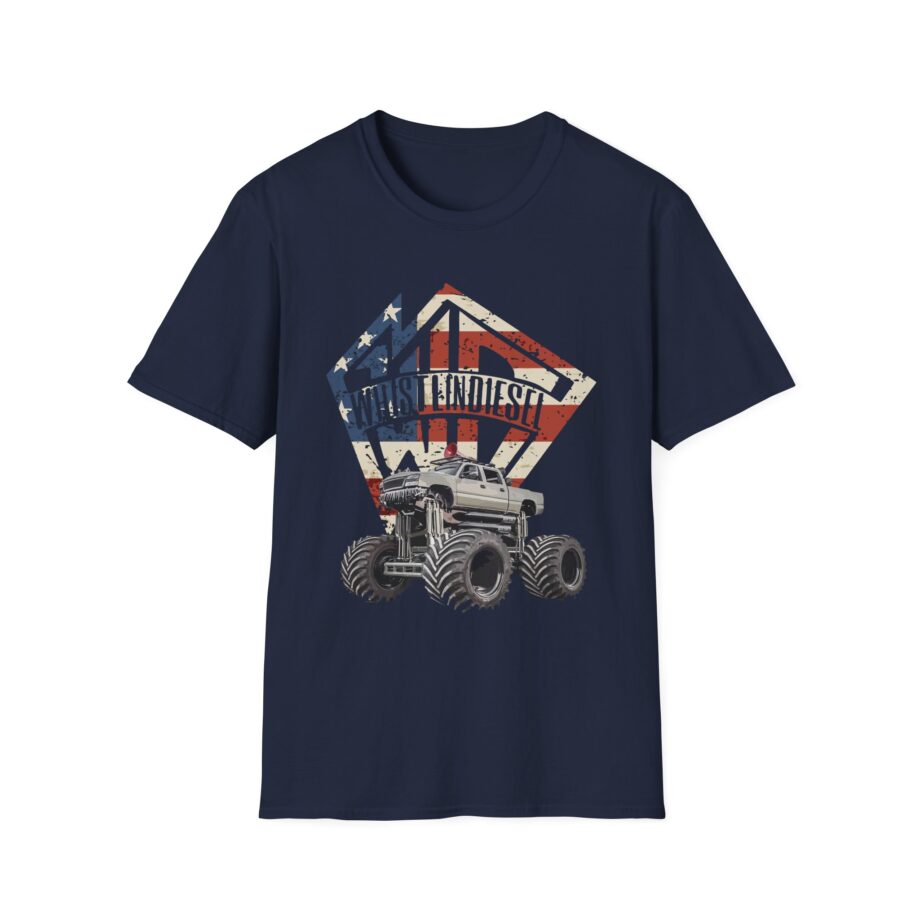 Monstermax Whistlindiesel Unisex Softstyle T-shirt