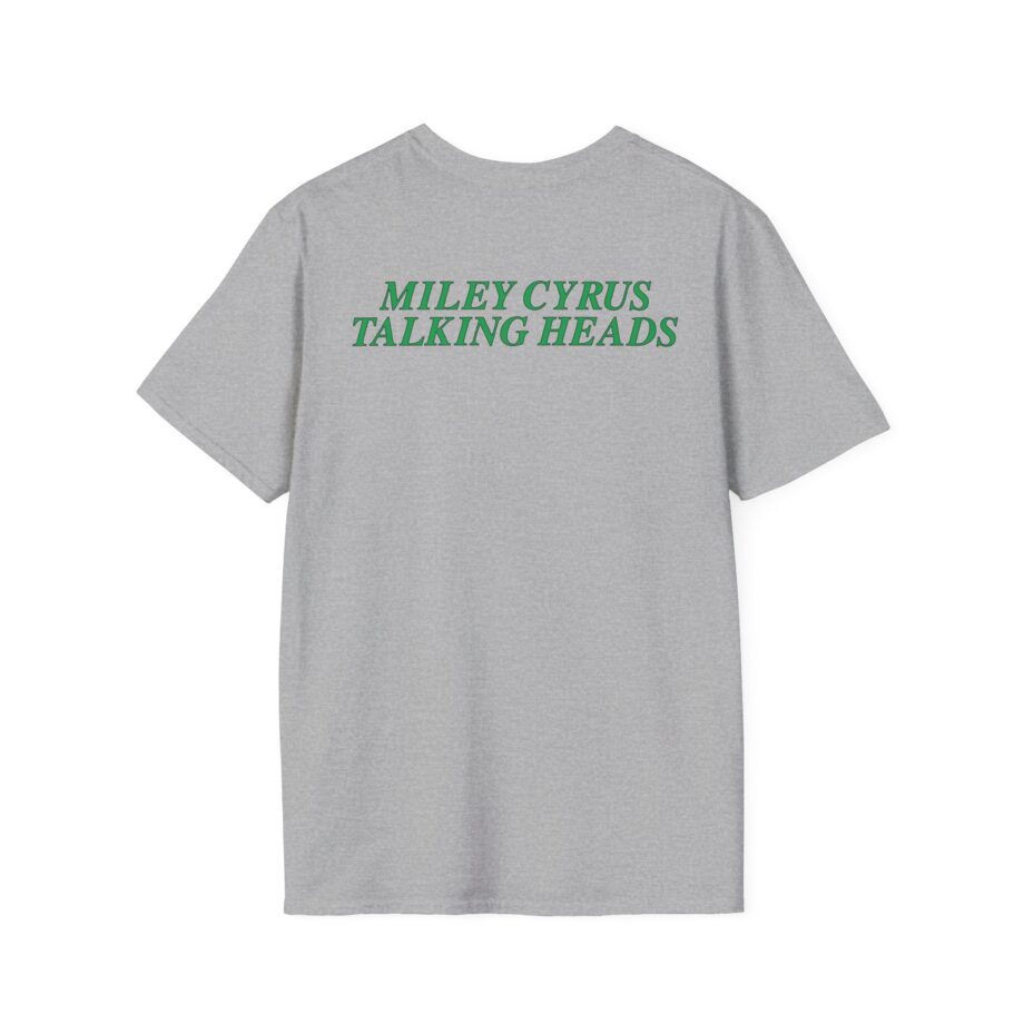 Miley Cyrus Talking Heads X Miley Psycho Killer Unisex Softstyle T-Shirt