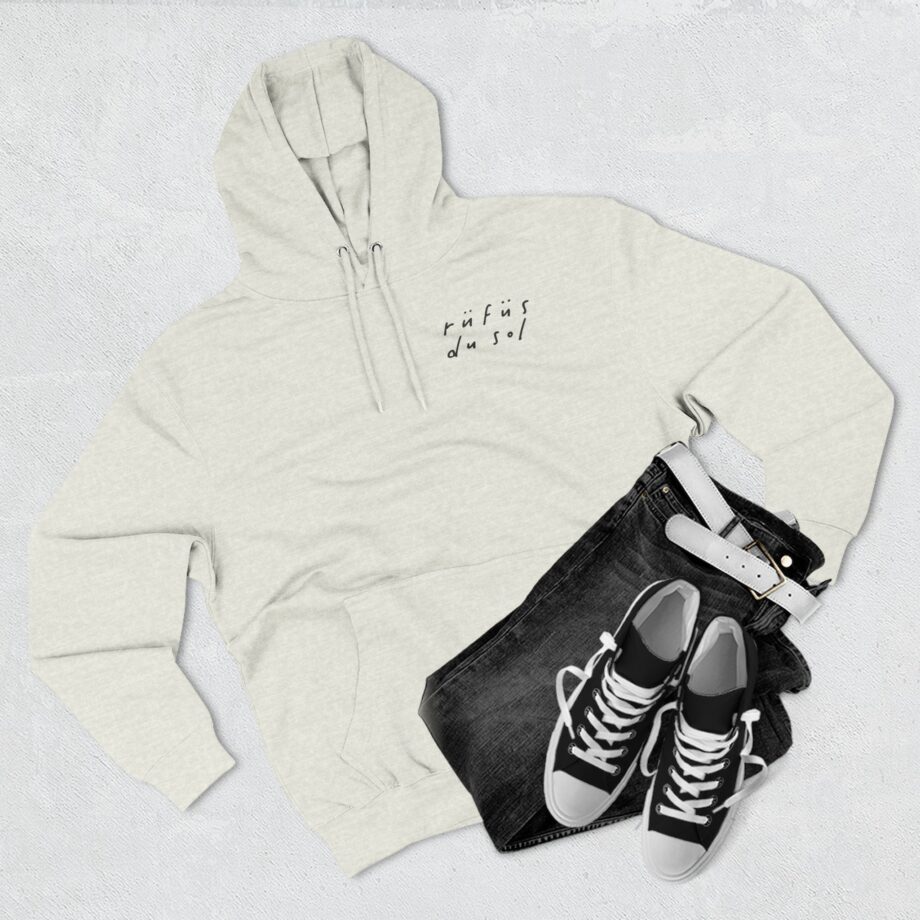 Rufus Du Sol Three-Panel Fleece Hoodie