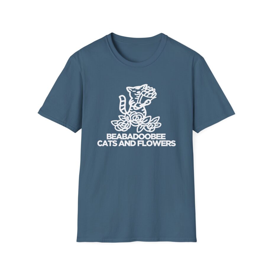 Beabadoobee Cats and Flowers Unisex Softstyle T-Shirt