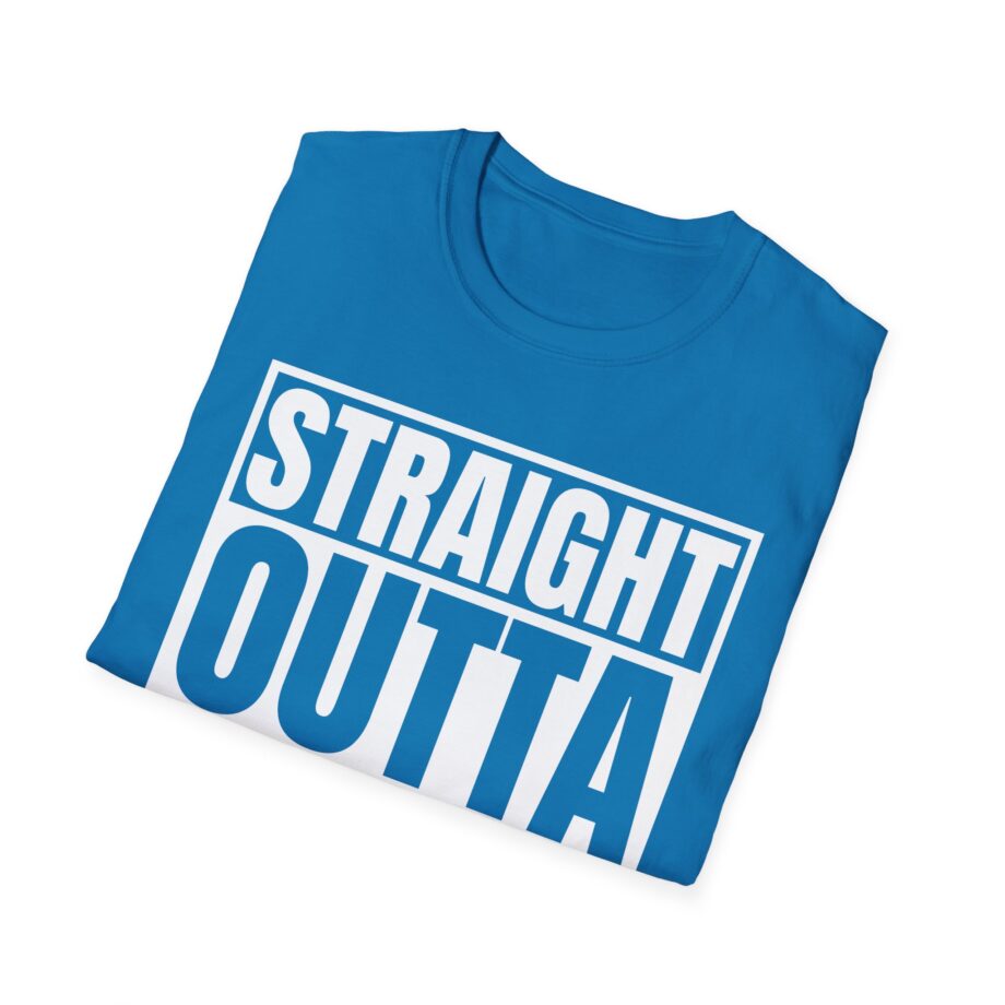 Straight Outta White Guilt Unisex Softstyle T-Shirt