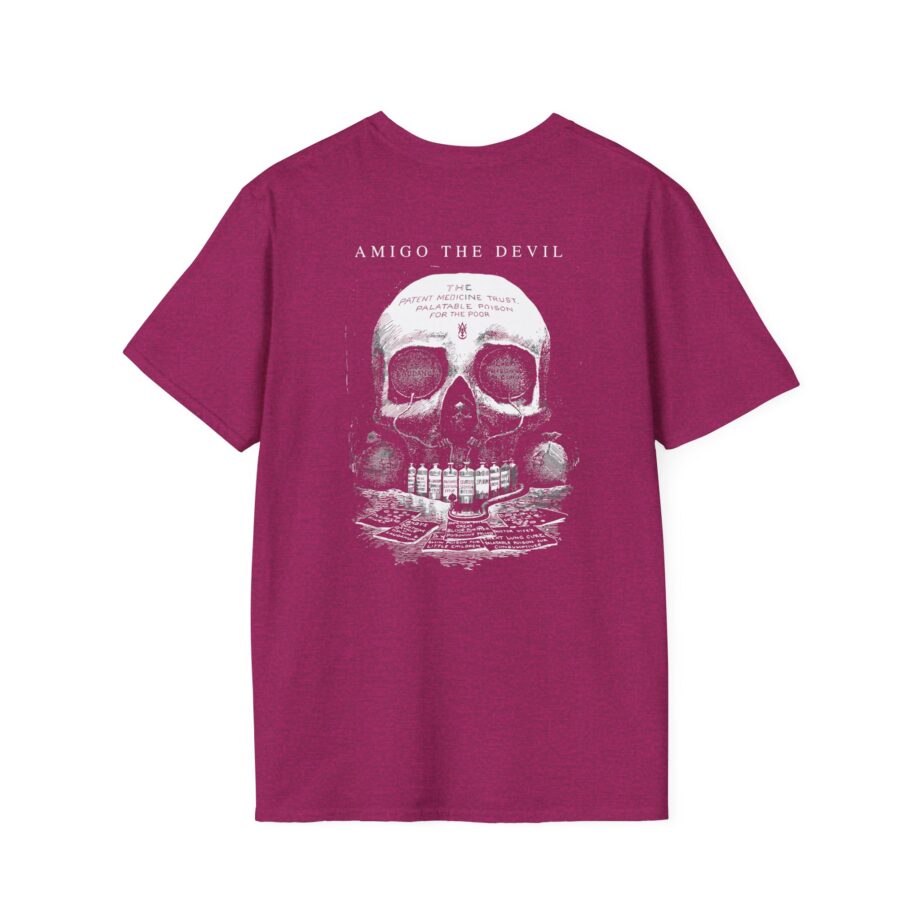 Amigo the Devil Death's Laboratory Unisex Softstyle T-shirt