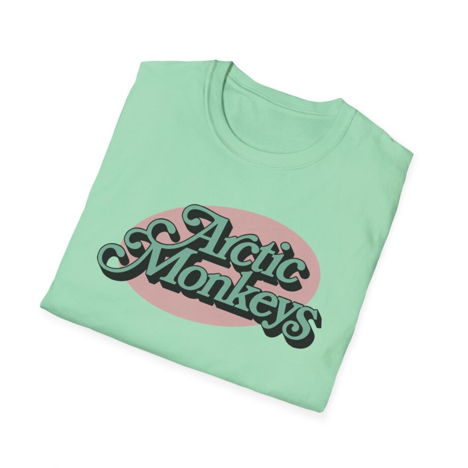 Arctic Monkeys Ornate Logo Unisex Softstyle T-shirt
