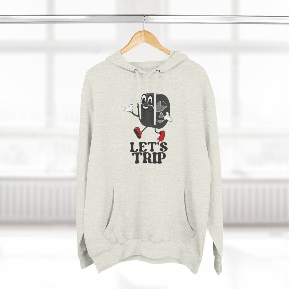Sturniolo Triplets Lets Trip Wheelie Three-panel Fleece Hoodie