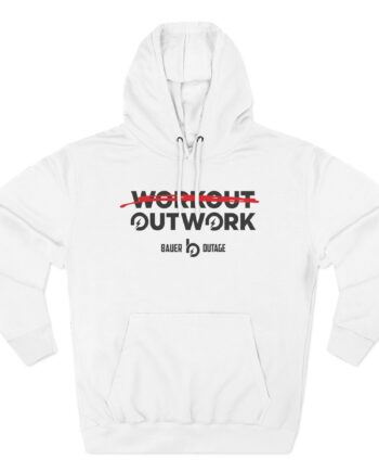 Trevor Bauer Outwork Workout Three-panel Fleece Hoodie