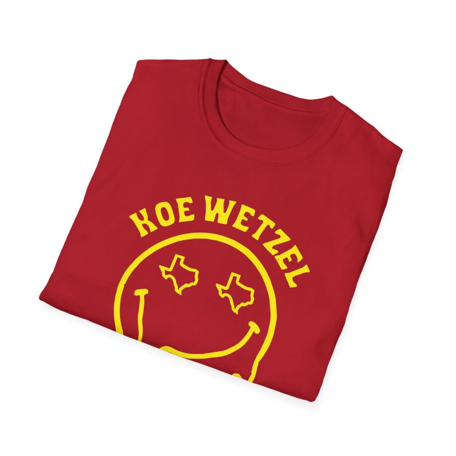 Koe Wetzel Drippy Smiley Unisex Softstyle T-shirt