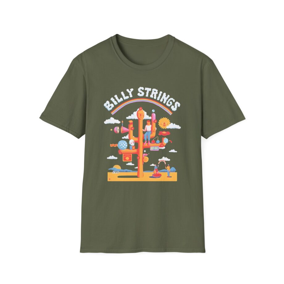 Billy Strings the Gathering  Skermz Unisex Softstyle T-shirt