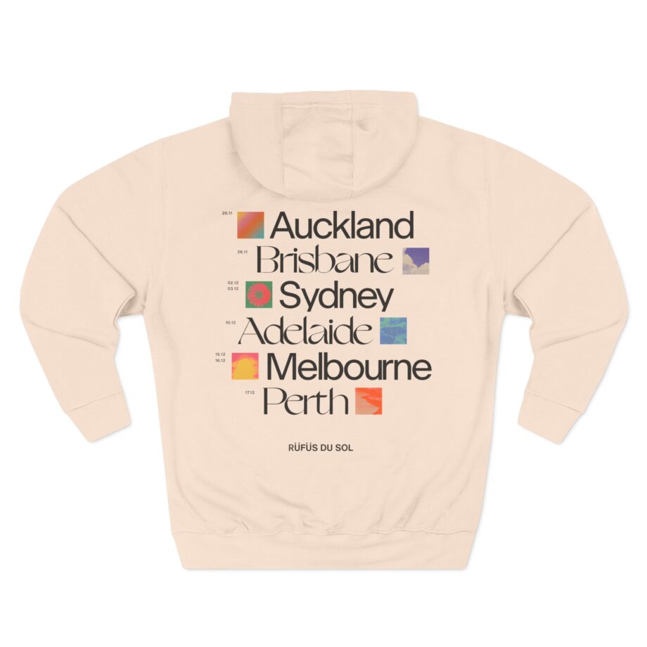 Rufus Du Sol Three-Panel Fleece Hoodie