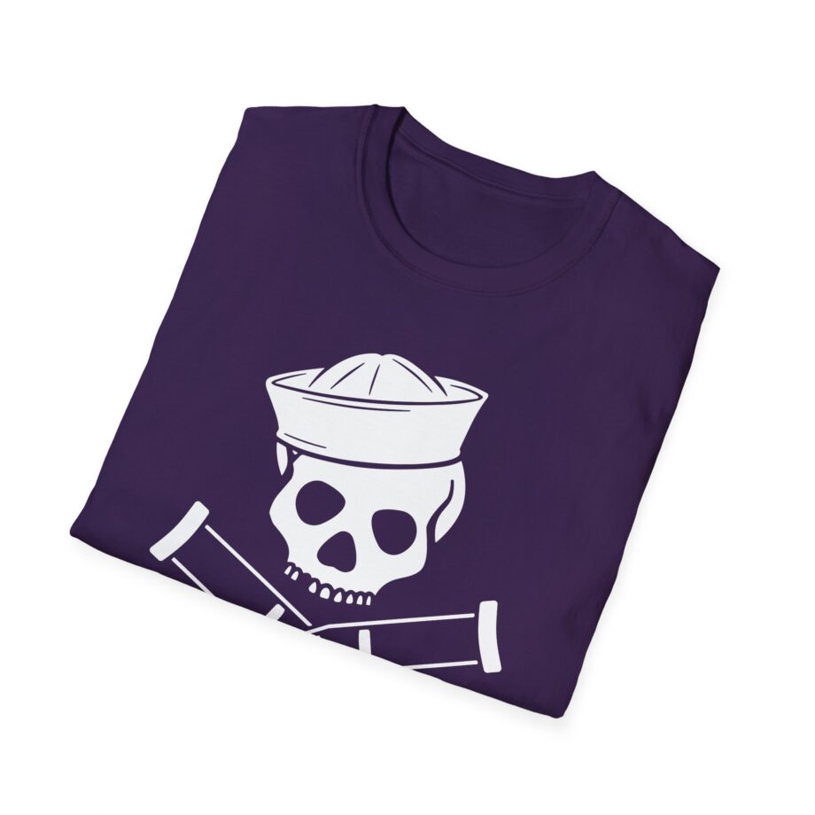 Jackass Sailor Skull & Crossbones Unisex Softstyle T-Shirt