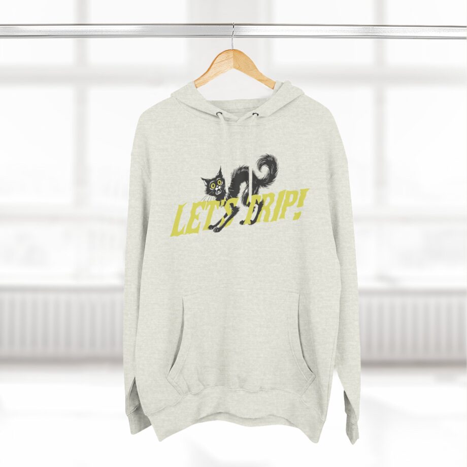 Sturniolo Let's Trip Cat Three-panel Fleece Hoodie