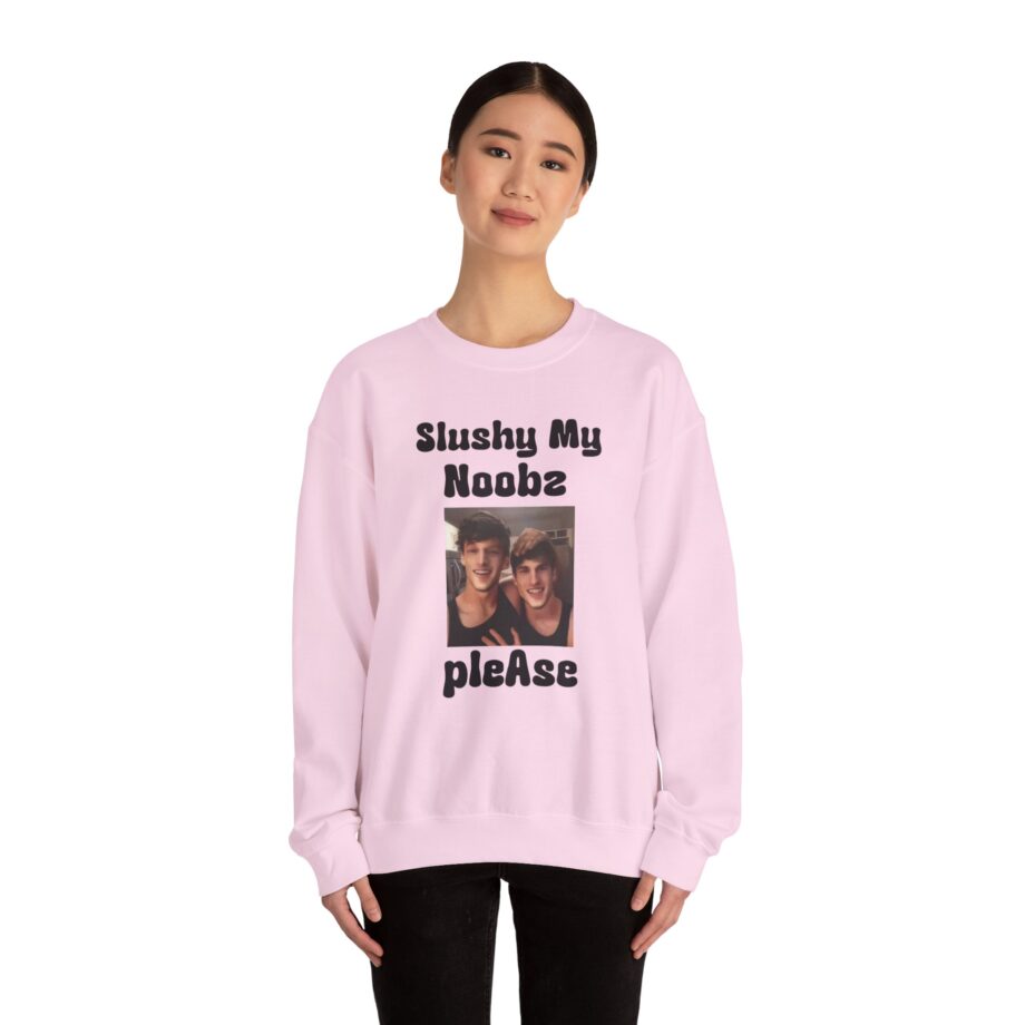 Slushy Noobz Martin and Hamzah Comedy Unisex Heavy Blend Crewneck Sweatshirt