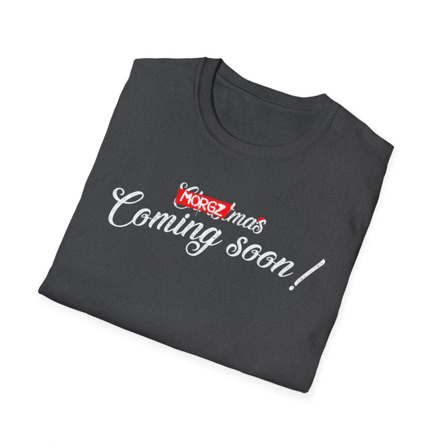 Morgz Christmas Unisex Softstyle T-Shirt