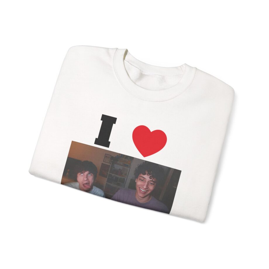 I Heart Slushy Noobz Unisex Heavy Blend Crewneck Sweatshirt