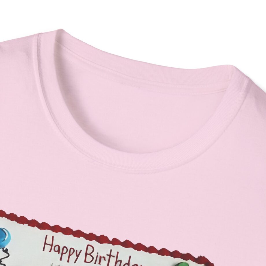 Slushy Noobz Birthday Cake Unisex Softstyle T-shirt