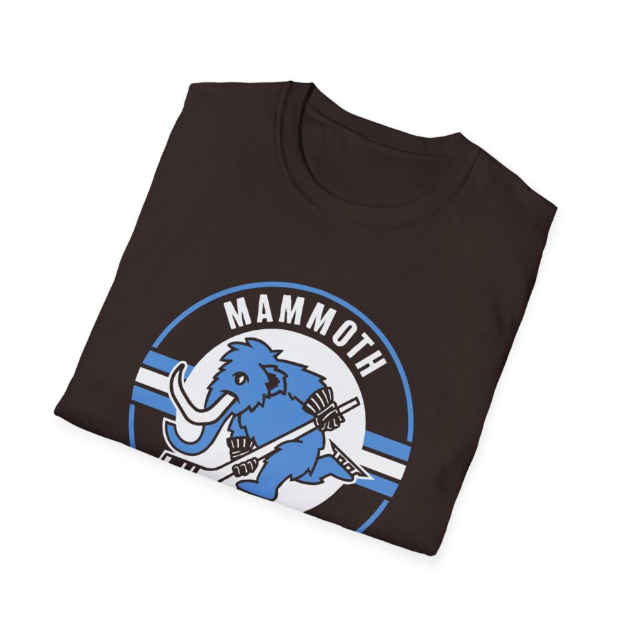 The Mammoth Club Hockey Logo Unisex Softstyle T-Shirt