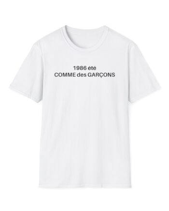 Russ Comme De Garcons Cdg Staff Coat Unisex Softstyle T-shirt