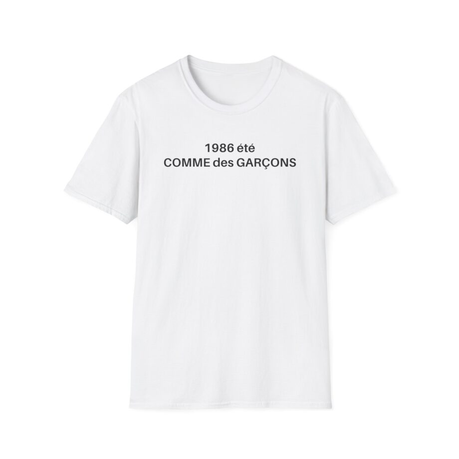 Russ Comme De Garcons Cdg Staff Coat Unisex Softstyle T-shirt