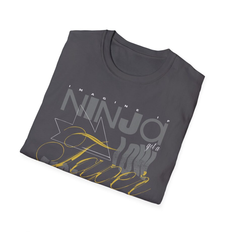 Ninja  Low Taper Fade Unisex Softstyle T-shirt