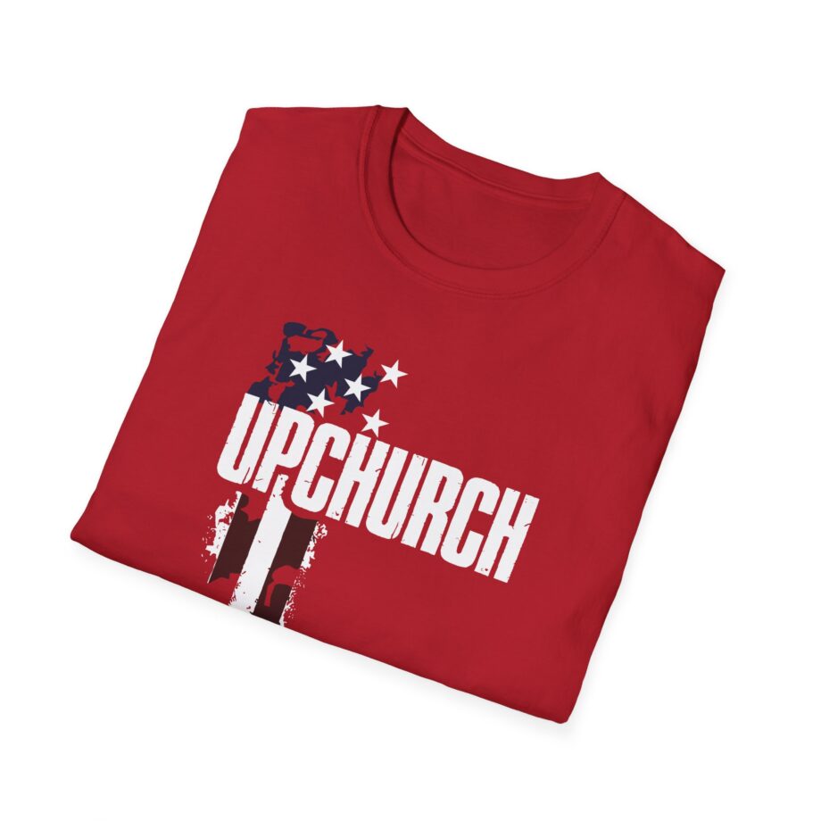 Upchurch Family American Flag Graphic Unisex Softstyle T-Shirt
