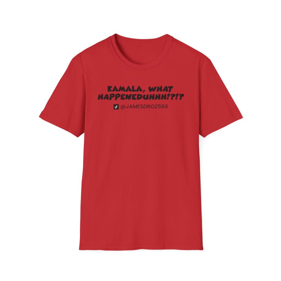 James Droz What Happeneduhhh Unisex Softstyle T-shirt