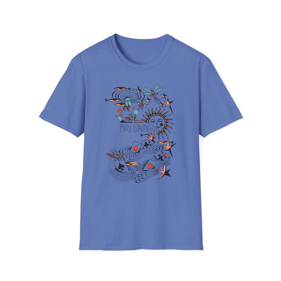 Billy Strings River of Cards Unisex Softstyle T-Shirt