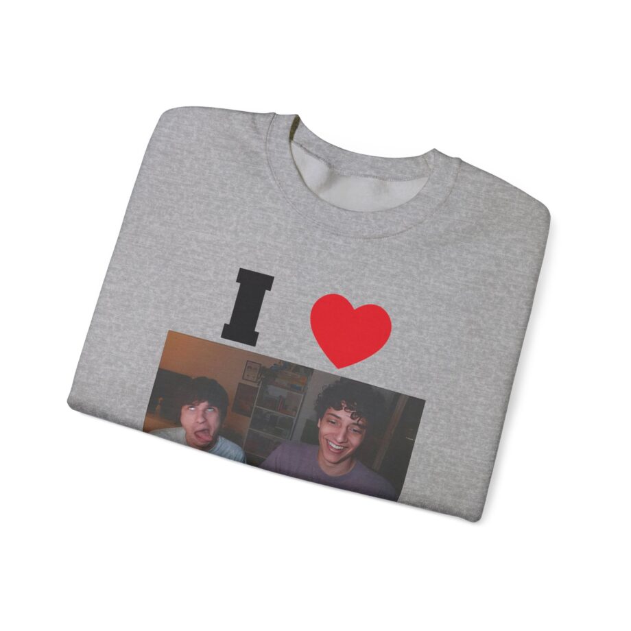 I Heart Slushy Noobz Unisex Heavy Blend Crewneck Sweatshirt