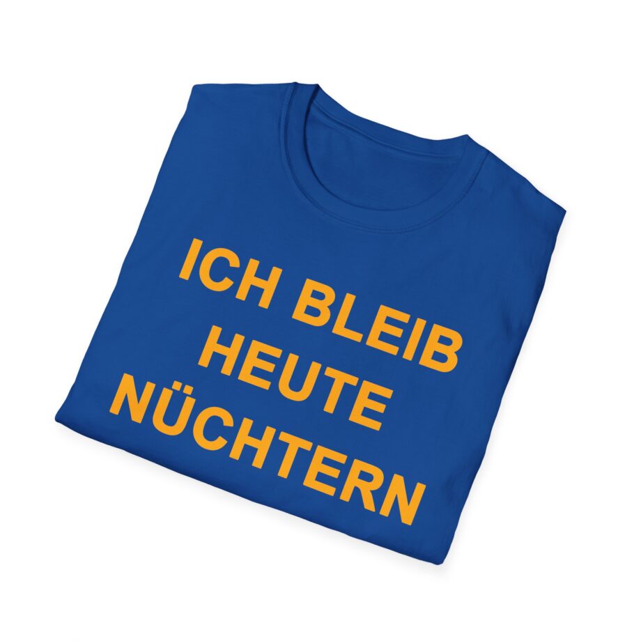 Rewinside Ich Bleib Heute Nüchtern Unisex Softstyle T-shirt
