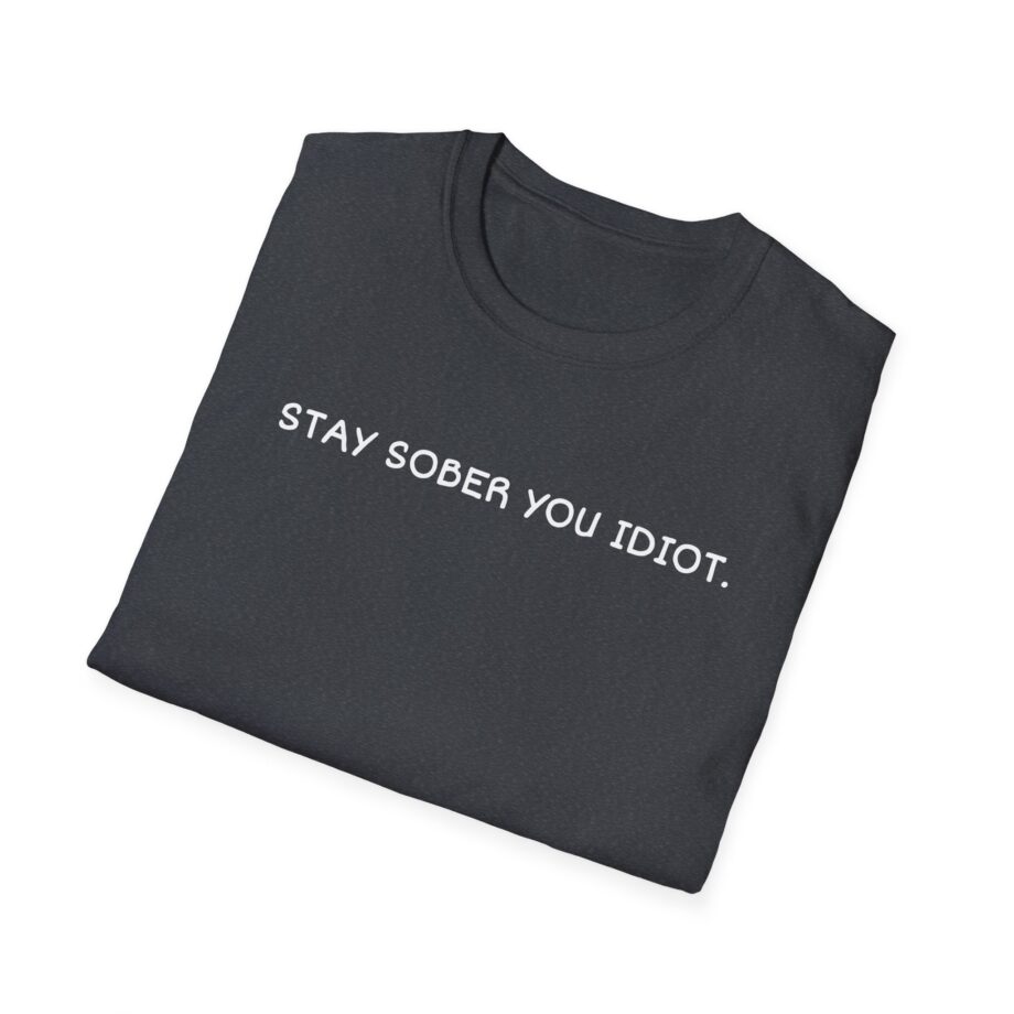 Daydrian Harding Stay Sober You Idiot Unisex Softstyle T-shirt