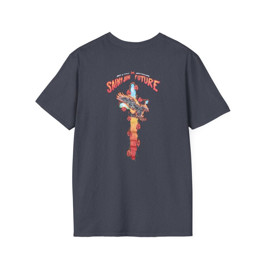 Not a Cult X Freebandz Roses Unisex Softstyle T-Shirt