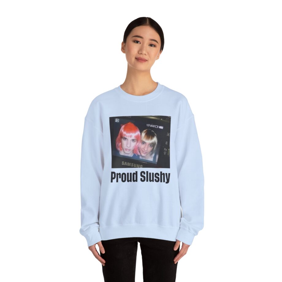 Slushy Proud Unisex Heavy Blend Crewneck Sweatshirt