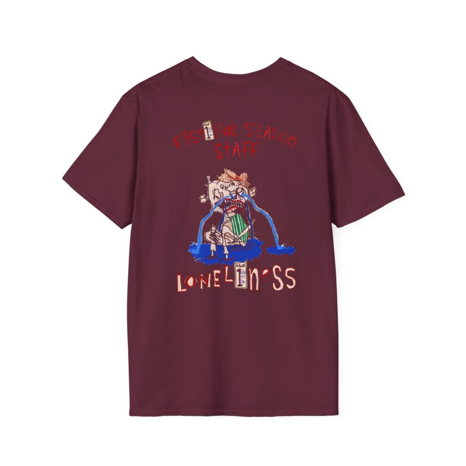 Saint Jhn Goth Festival Waffle Unisex Softstyle T-shirt