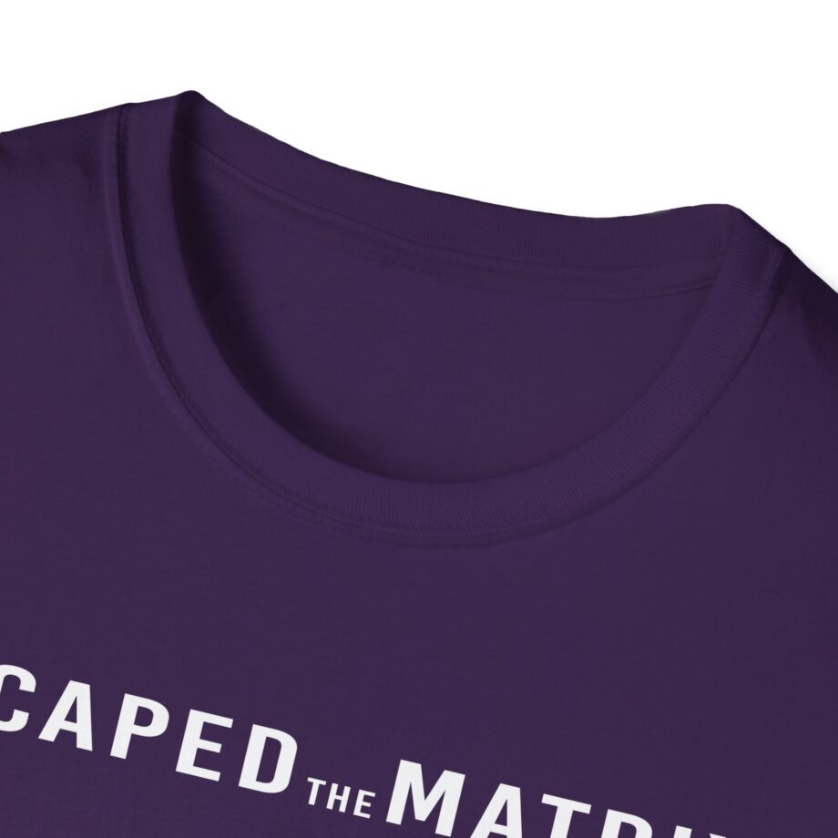Andrew Tate Escaped the Matrix Unisex Softstyle T-shirt
