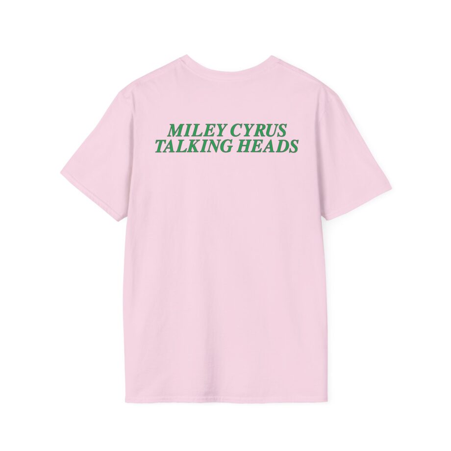 Miley Cyrus Talking Heads X Miley Psycho Killer Unisex Softstyle T-Shirt