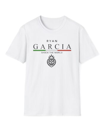 Ryan Garcia Shock the World Unisex Softstyle T-shirt