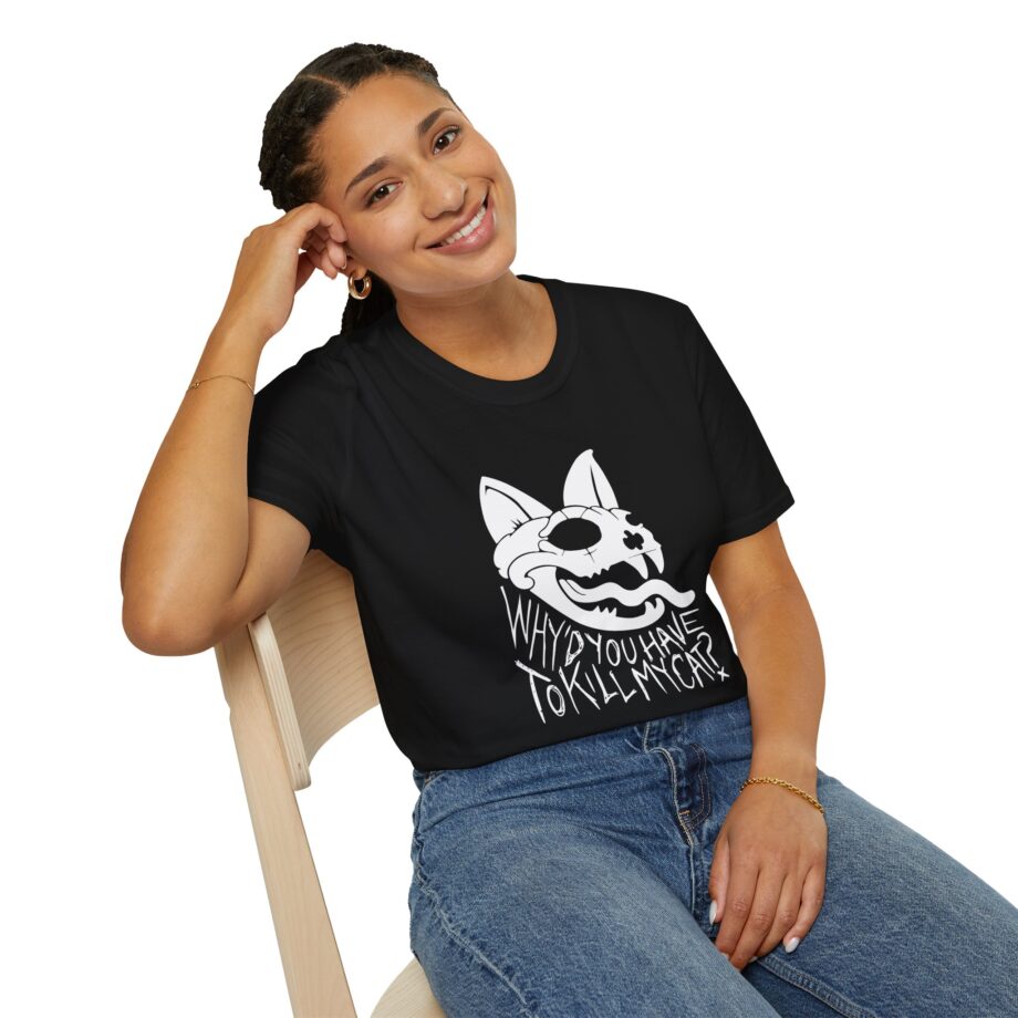 Lovejoy Why’d You Have to Kill My Cat Unisex Softstyle T-shirt