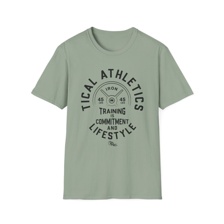 Method Man Training is Commitment and Lifestyle Tical Athletic Unisex Softstyle T-shirt