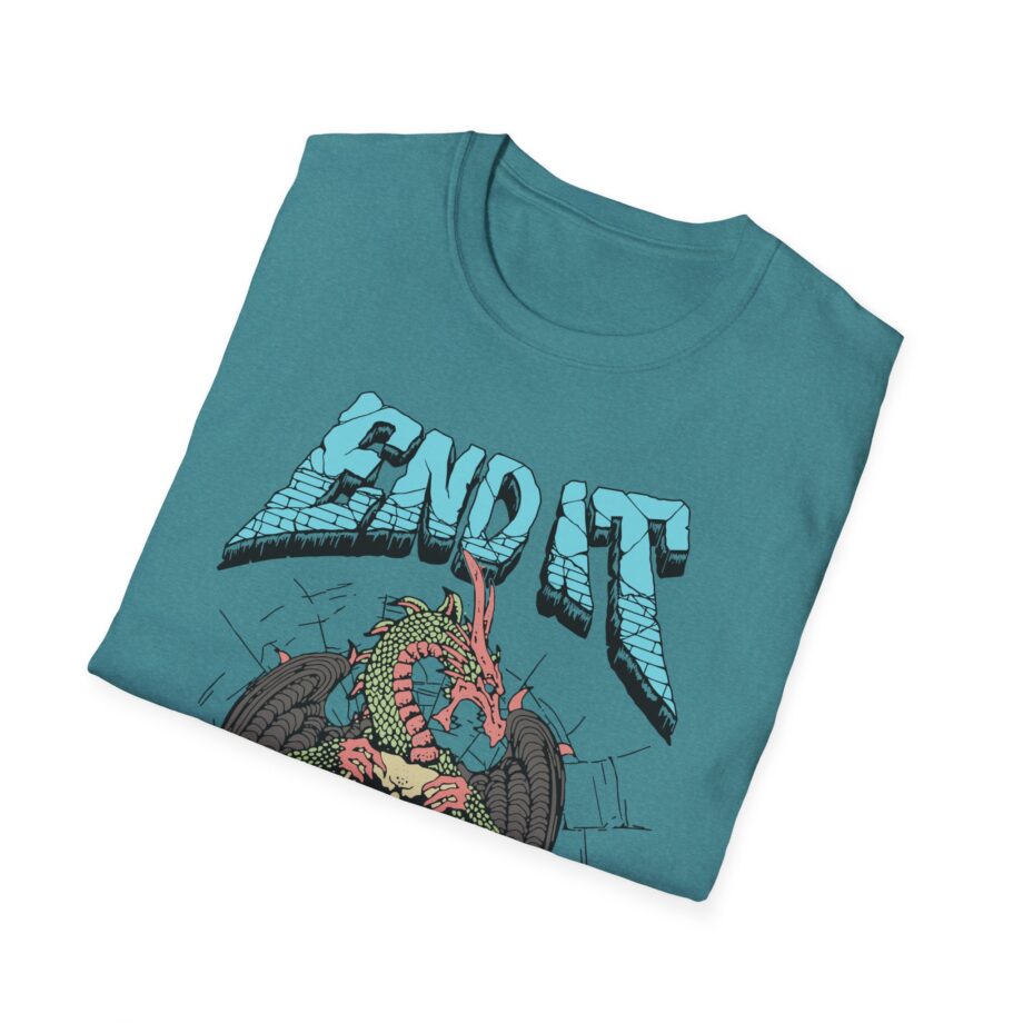 End It Dragon Skull Unisex Softstyle T-Shirt
