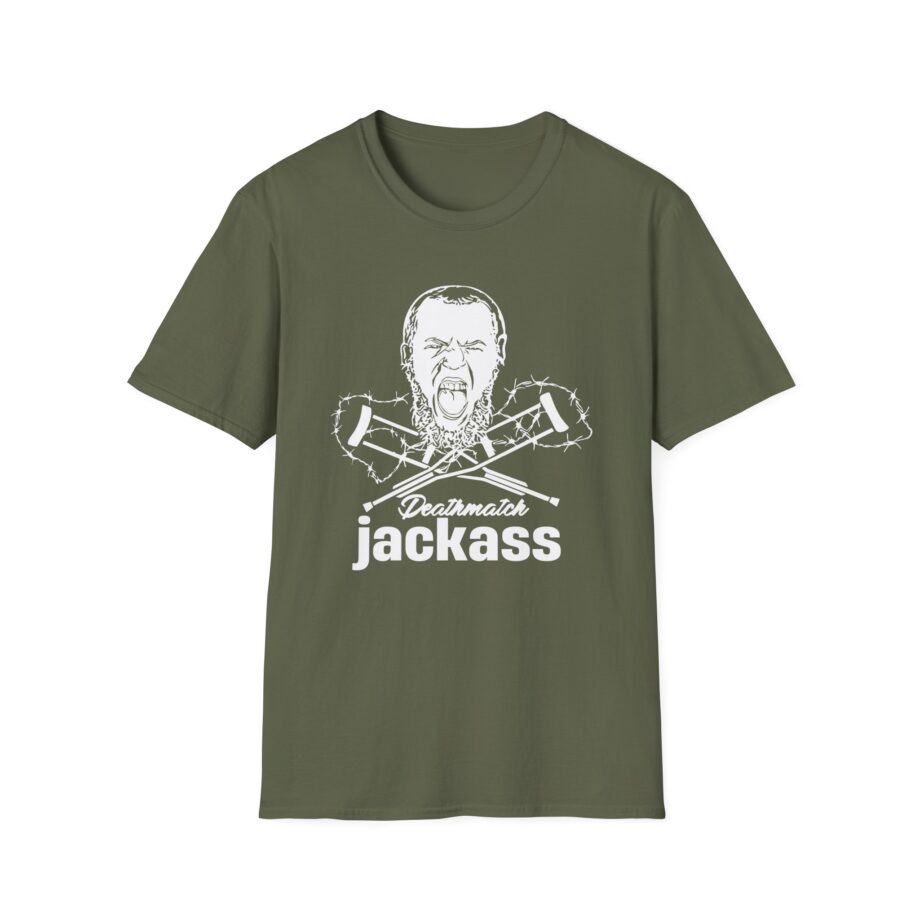 Jackass Dale Patricks-deathmatch  Unisex Softstyle T-Shirt