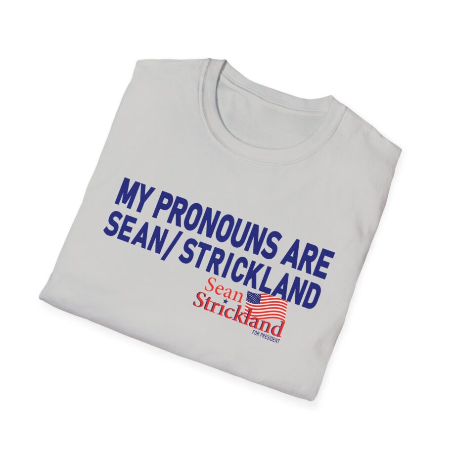 My Pronouns Are Sean Strickland Unisex Softstyle T-shirt