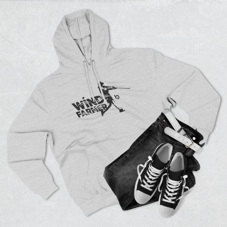 Trevor Bauer Outage Wind Farmer Three-panel Fleece Hoodie