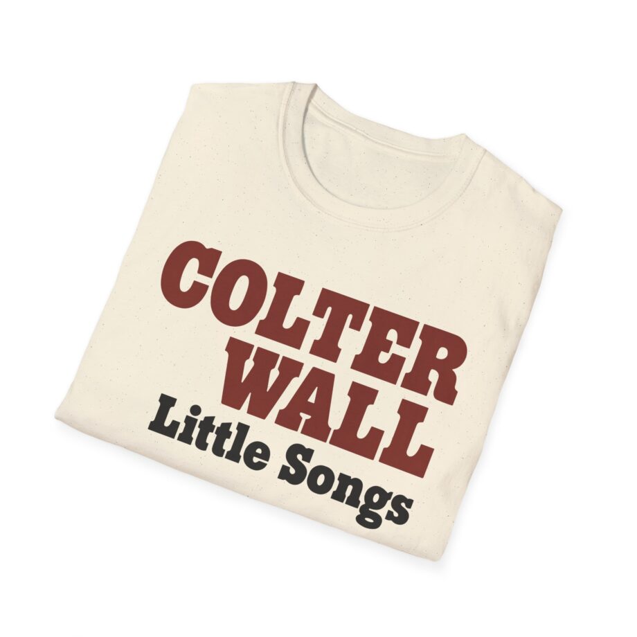 Colter Wall Little Songs Unisex Softstyle T-shirt