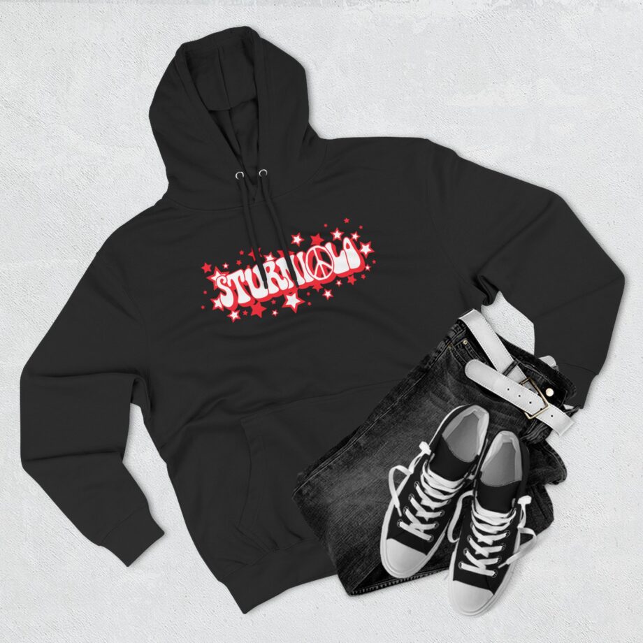 Sturniolo Peace & Stars Three-panel Fleece Hoodie