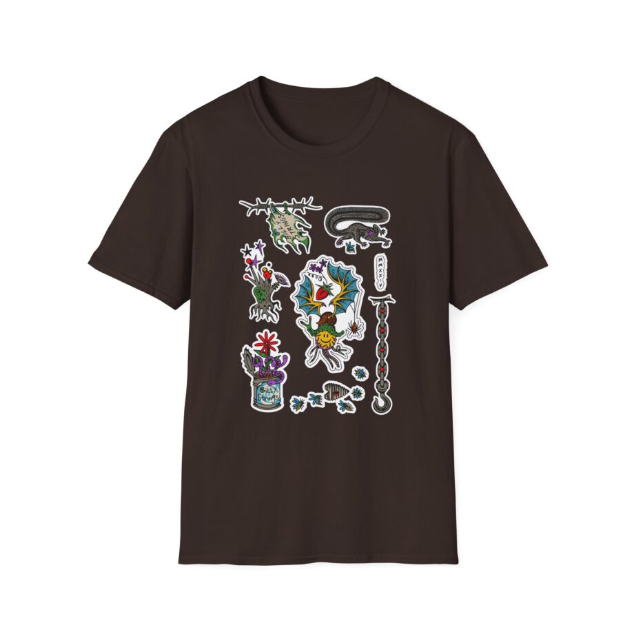 Billy Strings Flash Sheet Unisex Softstyle T-shirt