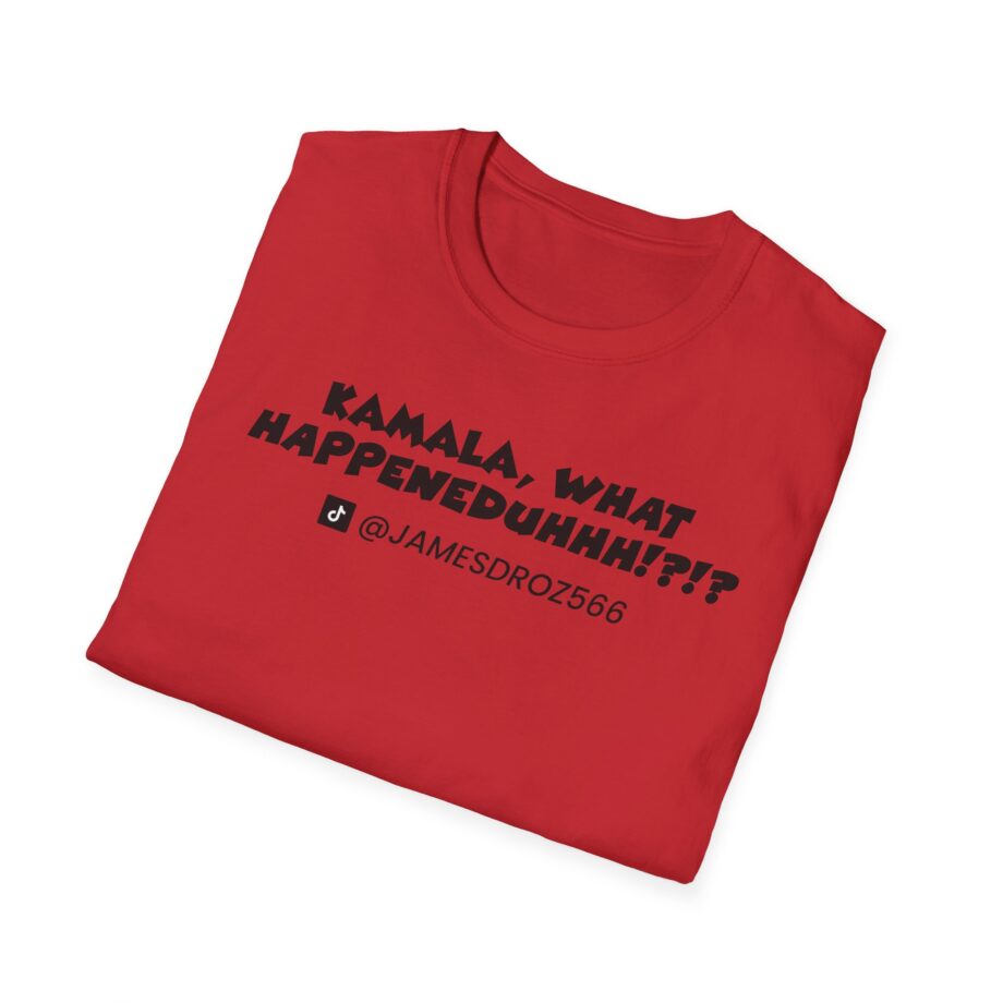 James Droz What Happeneduhhh Unisex Softstyle T-shirt