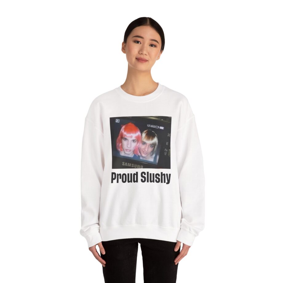 Slushy Proud Unisex Heavy Blend Crewneck Sweatshirt