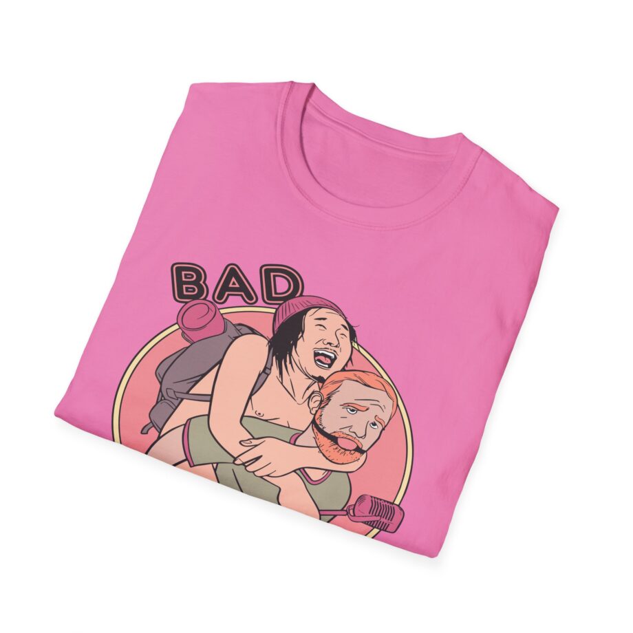 Andrew Santino Piggy Back Bad Friends Podcast Unisex Softstyle T-shirt