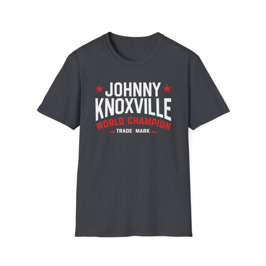 Jackass Johnny Knoxville World Champion Trade Mark Unisex Softstyle T-Shirt