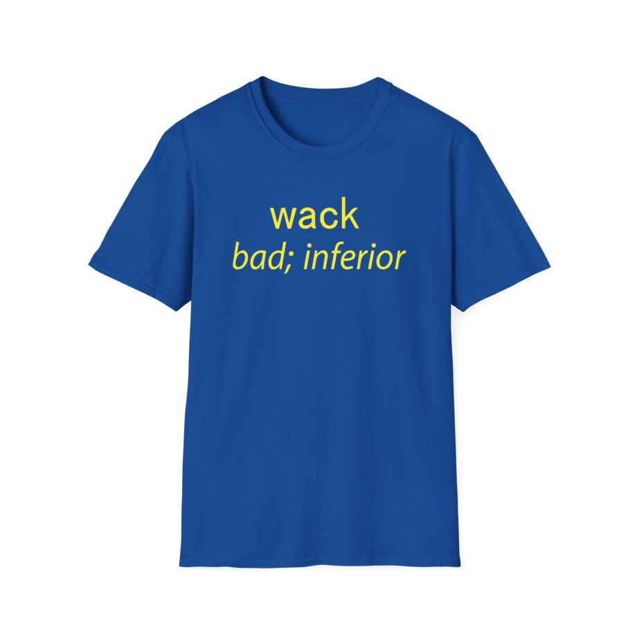 Tierra Whack Wack Bad Inferior Unisex Softstyle T-shirt