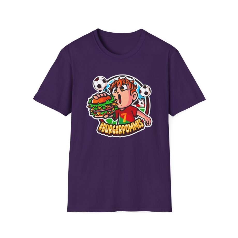 Burger Pommes  Unisex Softstyle T-Shirt
